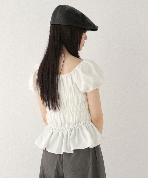 Heather（ヘザー）の「ハンチングキャップ2　578334（ハンチング/ベレー帽・レディース・ブラウン/ブラック・ONE SIZE）」の13枚目の写真