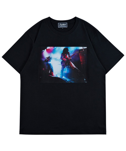 MEDICOM TOY(メディコムトイ)の「Amplifier “暴動クラブ” TEE design D(Tシャツ/カットソー・メンズ・ブラック/ホワイト・SMALL/MEDIUM/LARGE/X-LARGE)」の2枚目の写真