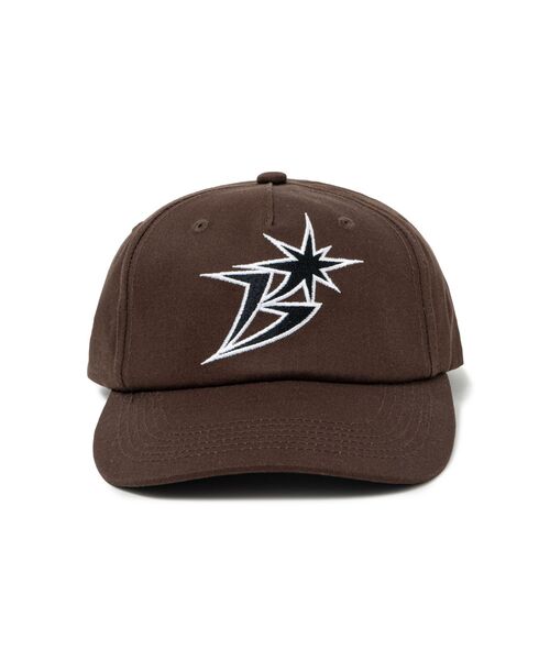 BOTT（ボット）の「BoTT / ボット B LOGO 5-PANEL CAP（キャップ・メンズ・ブラウン/ブラック/ブルー・FREE）」の2枚目の写真