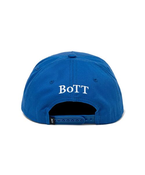 BOTT（ボット）の「BoTT / ボット B LOGO 5-PANEL CAP（キャップ・メンズ・ブラウン/ブラック/ブルー・FREE）」の6枚目の写真
