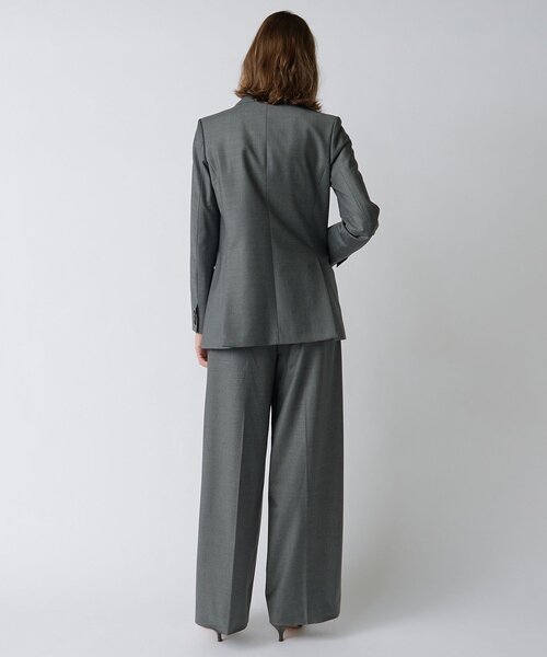 Drawing Numbers(ドローイング ナンバーズ)の「【Drawing Numbers】ダブルプレーンジャケット(テーラードジャケット・レディース・ネイビー/チャコールグレー・38)」の4枚目の写真