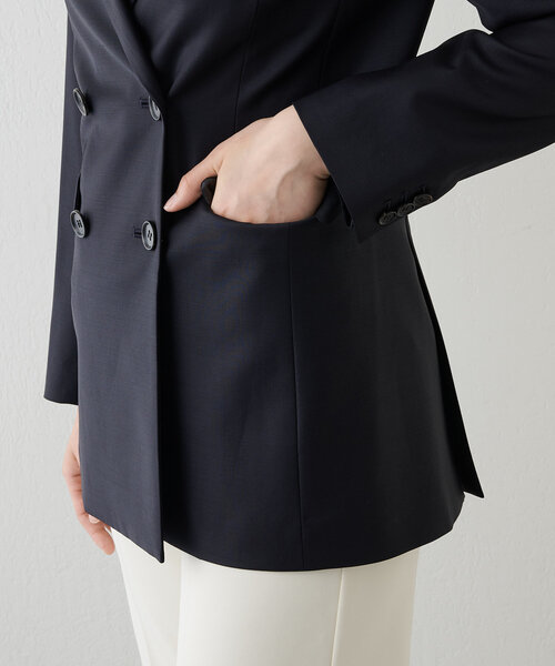 Drawing Numbers】ダブルプレーンジャケット（テーラードジャケット