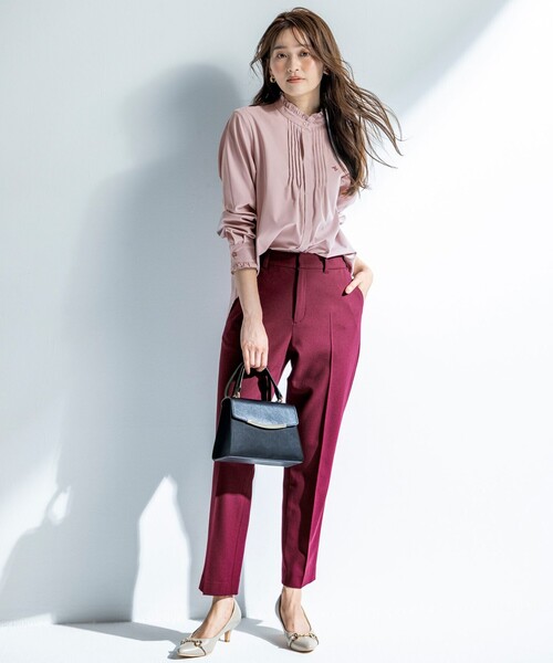 ANY SIS（エニィスィス）の「【2WAY】コンビフラップ バッグ（ショルダーバッグ・レディース・ブラック系/ベージュ系・F）」の9枚目の写真