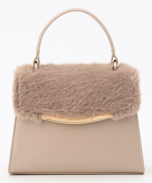 ANY SIS（エニィスィス）の「【2WAY】コンビフラップ バッグ（ショルダーバッグ・レディース・ブラック系/ベージュ系・F）」の14枚目の写真