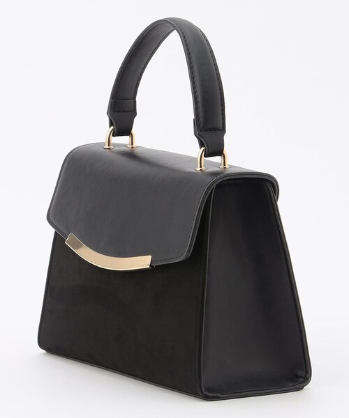 ANY SIS（エニィスィス）の「【2WAY】コンビフラップ バッグ（ショルダーバッグ・レディース・ブラック系/ベージュ系・F）」の16枚目の写真