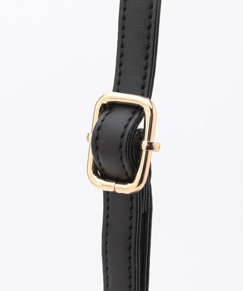 ANY SIS（エニィスィス）の「【2WAY】コンビフラップ バッグ（ショルダーバッグ・レディース・ブラック系/ベージュ系・F）」の21枚目の写真