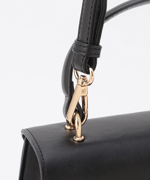 ANY SIS（エニィスィス）の「【2WAY】コンビフラップ バッグ（ショルダーバッグ・レディース・ブラック系/ベージュ系・F）」の22枚目の写真