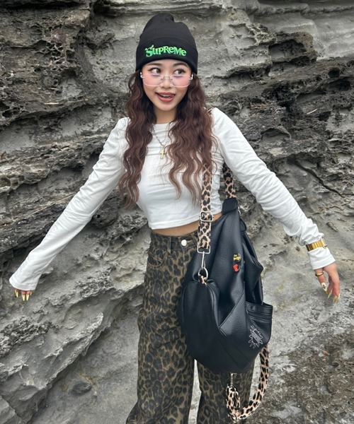 gossip club AINA マルチウェイバッグ ヒョウ柄 新品、未使用 gossipclub マルチウェイバッグ レオパード柄 ファー - メルカリ