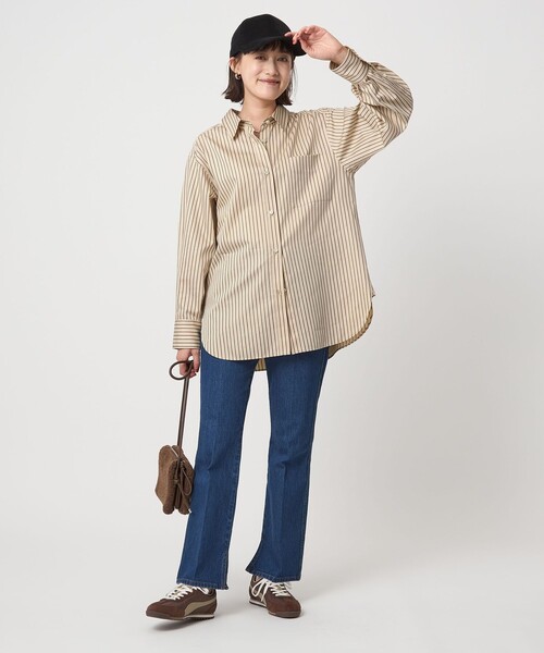 green label relaxing(グリーンレーベルリラクシング)の「<1_OF MINE>シャツ(シャツ/ブラウス・レディース・コバルトブルー/その他1/オフホワイト・FREE)」の19枚目の写真