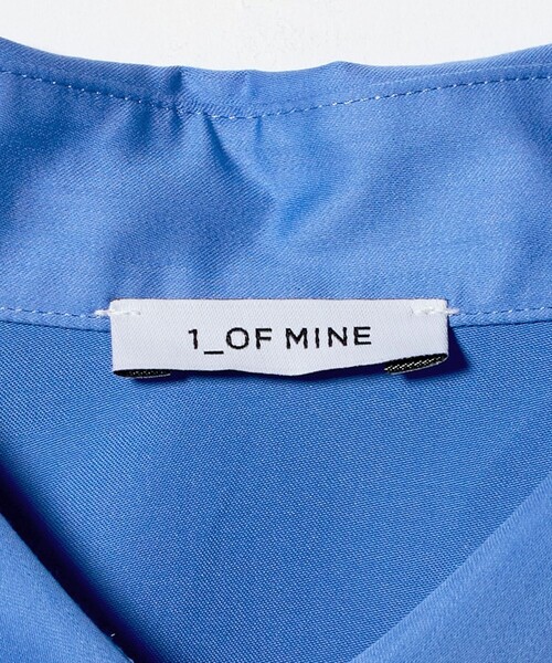 green label relaxing(グリーンレーベルリラクシング)の「<1_OF MINE>シャツ(シャツ/ブラウス・レディース・コバルトブルー/その他1/オフホワイト・FREE)」の8枚目の写真