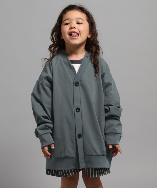 GEORGE'S(ジョージズ)の「【KIDS】カットカーディガン(カーディガン/ボレロ・キッズ・ブルー系/チャコールグレー・110cm/150cm/130cm)」の10枚目の写真
