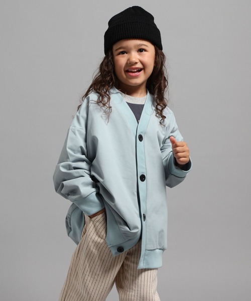 GEORGE'S(ジョージズ)の「【KIDS】カットカーディガン(カーディガン/ボレロ・キッズ・ブルー系/チャコールグレー・110cm/150cm/130cm)」の21枚目の写真