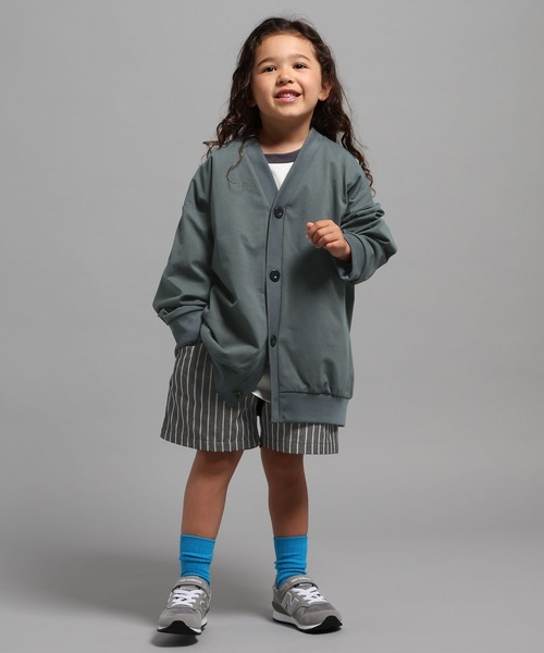 GEORGE'S(ジョージズ)の「【KIDS】カットカーディガン(カーディガン/ボレロ・キッズ・ブルー系/チャコールグレー・110cm/150cm/130cm)」の4枚目の写真