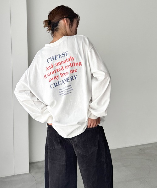 【11/2まで出品】キャナルジーン エルマール ジップブルゾン El mar CHEESE ロングTシャツ（Tシャツ/カットソー）｜CANAL