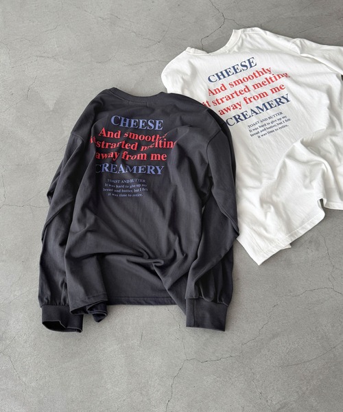 El mar CHEESE ロングTシャツ（Tシャツ/カットソー）｜CANAL