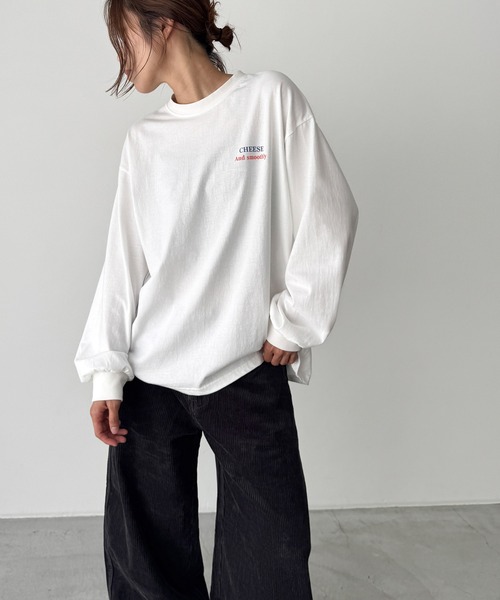 El mar CHEESE ロングTシャツ（Tシャツ/カットソー）｜CANAL