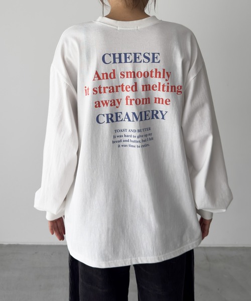 El mar CHEESE ロングTシャツ（Tシャツ/カットソー）｜CANAL