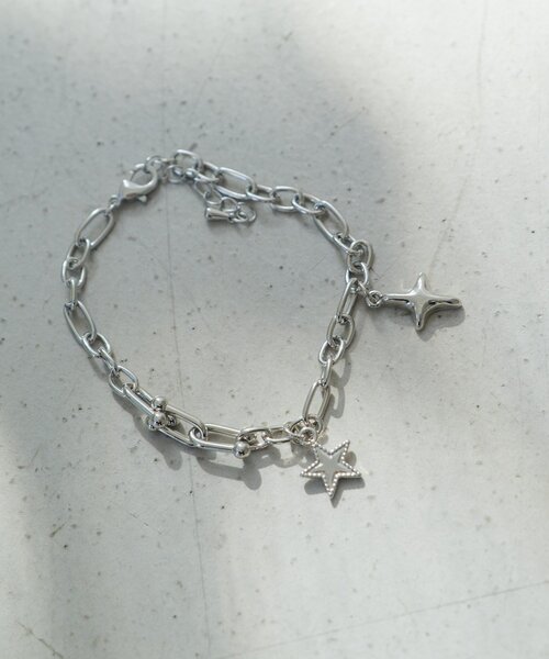 Kastane（カスタネ）の「【fiw.】チャームブレス（ブレスレット・レディース・シルバー・FREE）」の4枚目の写真