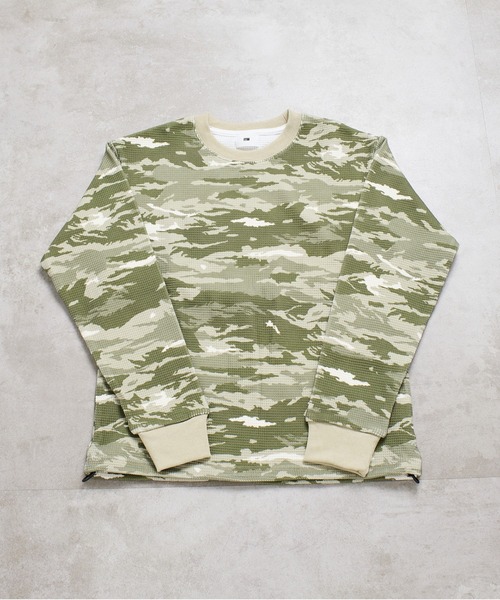 FTW（エフティダブリュー）の「ASSORT THERMAL L/S（Tシャツ/カットソー・メンズ・ブラック系/グリーン/カーキ/ピンクベージュ/グレー/ピンク/ベージュ/ダークグリーン/ブラック・SMALL/MEDIUM/LARGE）」の18枚目の写真