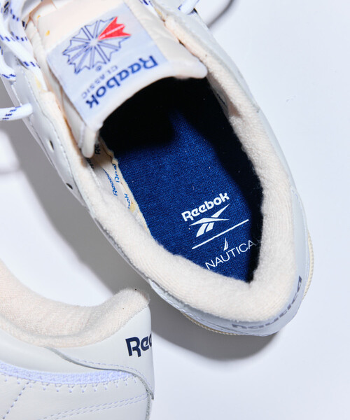 Reebok（リーボック）の「Reebok×NAUTICA/リーボック×ノーティカ 【Exclusive】CLUB C 85 VINTAGE NAUTICA（スニーカー・メンズ・ホワイト・30/28.5cm/27.5cm/26.5cm/25.5cm/28.0cm/27.0cm/26.0cm/25.0cm）」の8枚目の写真