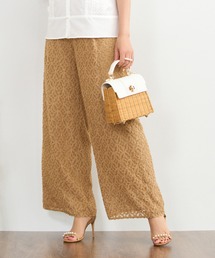 Prima Scherrer（プリマシェレル）の「キカカット ジャガード ワイド パンツ Prima Scherrer（その他パンツ）」