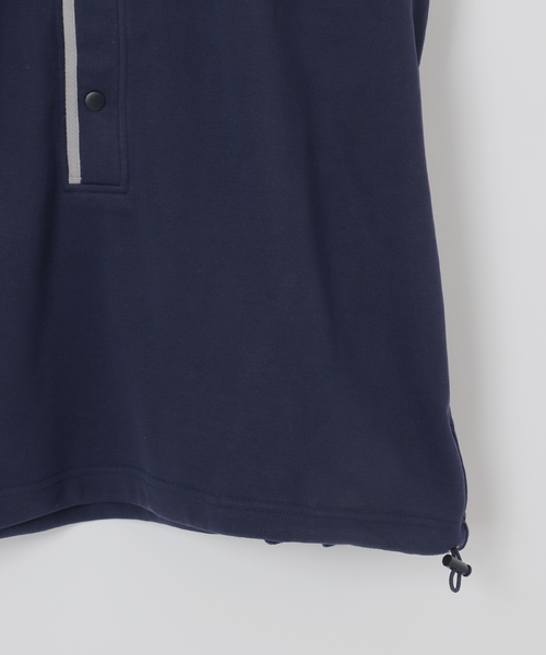 B.C STOCK（ベーセーストック）の「【Deux Allures/ドゥ アリュール】ナカワタフードトレーナー（パーカー・メンズ・ベージュ/ネイビー・MEDIUM/LARGE）」の21枚目の写真