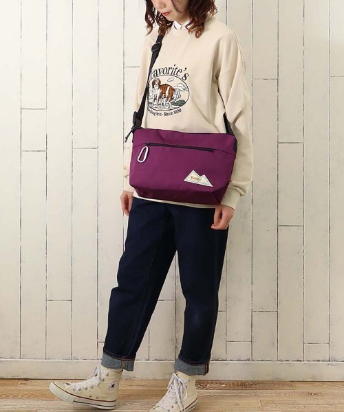 Bleu Bleuet(ブルーブルーエ)の「Boiteショルダー<はっ水加工>(ショルダーバッグ・メンズ・パープル/ブラック/ブラック系その他/チャコールグレー・FREE)」の17枚目の写真