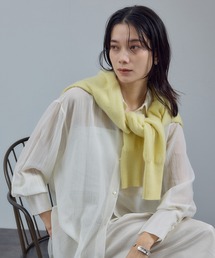 SALON adam et rope' | シアーウールボイルシャツ(シャツ/ブラウス)