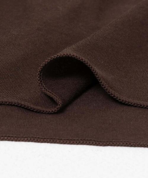 URBAN RESEARCH(アーバンリサーチ)の「強撚シアーカットソー(Tシャツ/カットソー・レディース・ブラウン/ブラック/ホワイト/レッド系その他・FREE)」の6枚目の写真