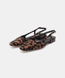 La TOTALITE（ラトータリテ）の「MOLLINI /モリーニ エナメルスリングバック レオパード（パンプス）」