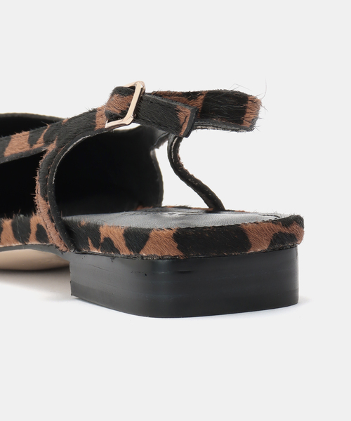 La TOTALITE（ラトータリテ）の「MOLLINI /モリーニ エナメルスリングバック レオパード（パンプス・レディース・その他5・36/38/37）」の10枚目の写真