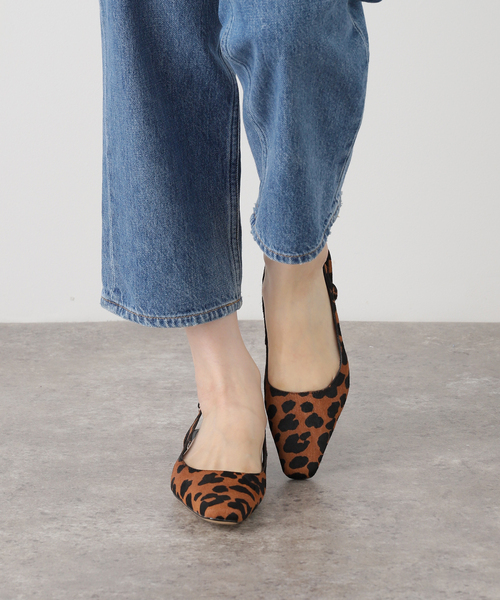 La TOTALITE（ラトータリテ）の「MOLLINI /モリーニ エナメルスリングバック レオパード（パンプス・レディース・その他5・36/38/37）」の6枚目の写真