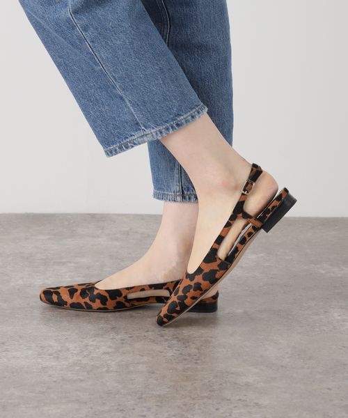 La TOTALITE（ラトータリテ）の「MOLLINI /モリーニ エナメルスリングバック レオパード（パンプス・レディース・その他5・36/38/37）」の5枚目の写真