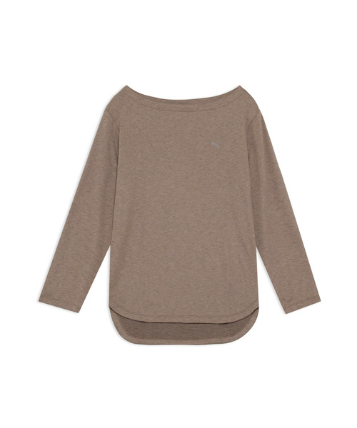 PUMA(プーマ)の「PUMA プーマ ウィメンズ トレーニング スタジオ 長袖 Tシャツ(Tシャツ/カットソー・レディース・ブラック/ブロンズ・SMALL/MEDIUM/LARGE/X-LARGE)」の5枚目の写真