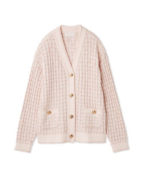 ラメニットツイードカーディガン（ルームウェア/パジャマ）｜SNIDEL