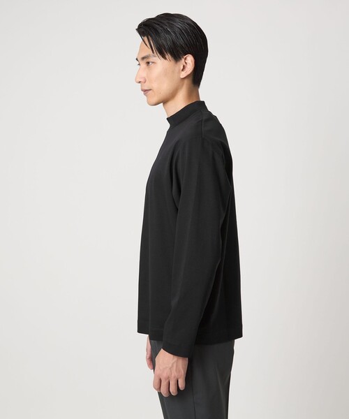 セール】L/A ポンチ モックネック カットソー -抗菌-（Tシャツ