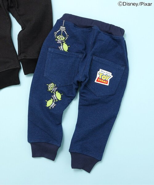 Disney（ディズニー）の「【ディズニーキャラクター/トイ・ストーリー】刺繍ジョガーパンツ（その他パンツ・キッズ・ブラック/ブルー・120/110/100/95/90/80）」の2枚目の写真