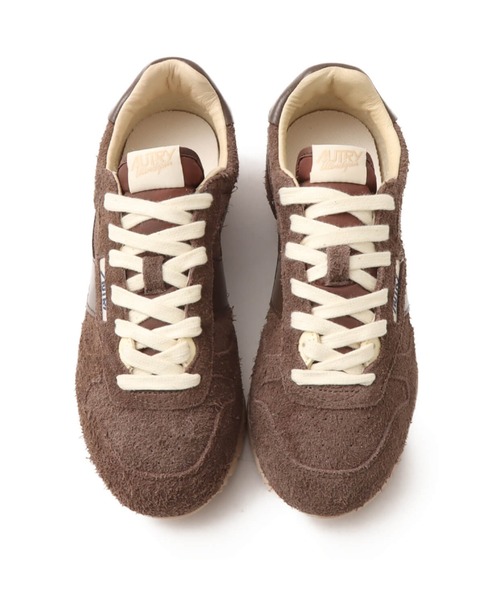 AUTRY（オートリー）の「AUTRY WINDSPIN LOW WOMAN / オートリー ウィンドスピン LOW（スニーカー・レディース・ブラウン・23.5cm/24.0cm/24.5cm/25.0cm）」の2枚目の写真