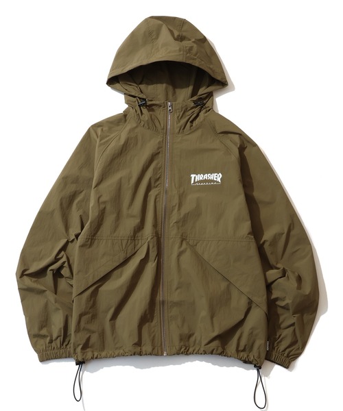 セール】【THRASHER/スラッシャー】プリントシェルジャケット