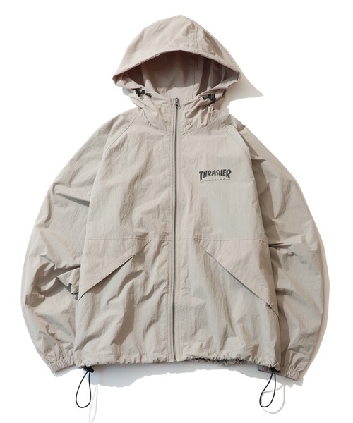 スラッシャー ジャケット アウター マウンテンパーカー ナイロンパーカー セール】【THRASHER/スラッシャー】プリントシェルジャケット