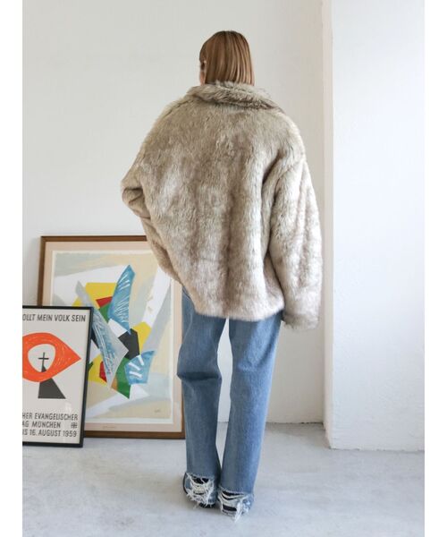 Ungrid（アングリッド）の「ボリュームデザインファーコート（ダウン