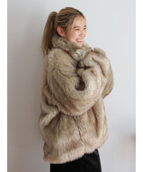 Ungrid（アングリッド）の「ボリュームデザインファーコート（ダウン