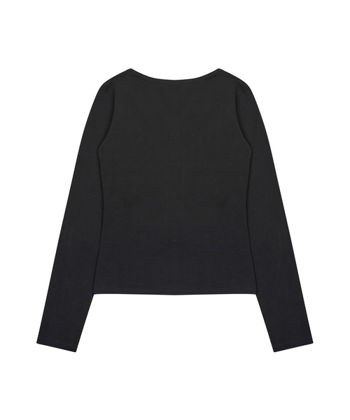 LUVISTRUE（ラヴイズトゥルー）の「GT HOTFIX SLEEVE TEE（Tシャツ/カットソー・レディース・ホワイト/ブラック/ブルー・FREE）」の14枚目の写真