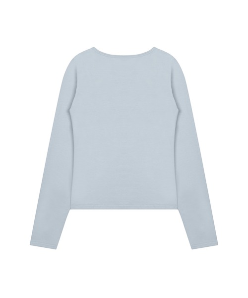 LUVISTRUE（ラヴイズトゥルー）の「GT HOTFIX SLEEVE TEE（Tシャツ/カットソー・レディース・ホワイト/ブラック/ブルー・FREE）」の18枚目の写真