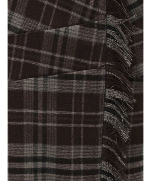 RESEXXY（リゼクシー）の「フリンジチェックタックスカート（スカート・レディース・レッド/ネイビー/ブラウン・FREE）」の8枚目の写真