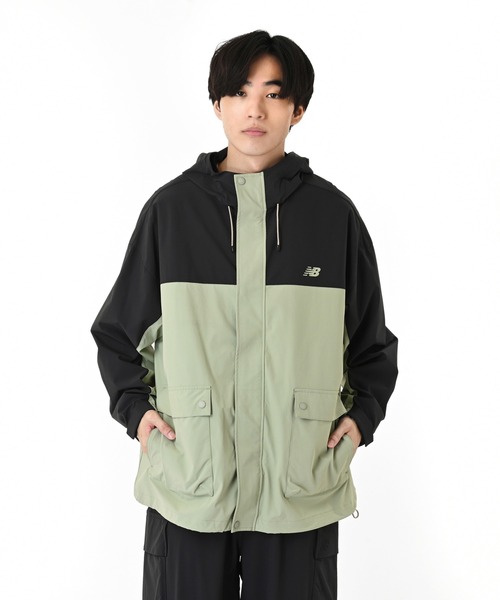 ストレッチナイロンマウンテンパーカー（ナイロンジャケット）｜New