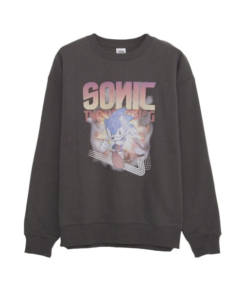SILVER BULLET(シルバーバレット)の「『SILVER BULLET SELECT AP/シルバーバレットセレクト』SONIC USED風スウェット(スウェット・レディース・ブラック系2/アイボリー/ブラック系1/サックスブルー系1・M/L/LL)」の8枚目の写真