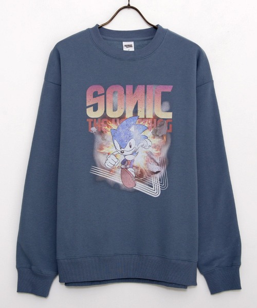 SILVER BULLET(シルバーバレット)の「『SILVER BULLET SELECT AP/シルバーバレットセレクト』SONIC USED風スウェット(スウェット・レディース・ブラック系2/アイボリー/ブラック系1/サックスブルー系1・M/L/LL)」の13枚目の写真