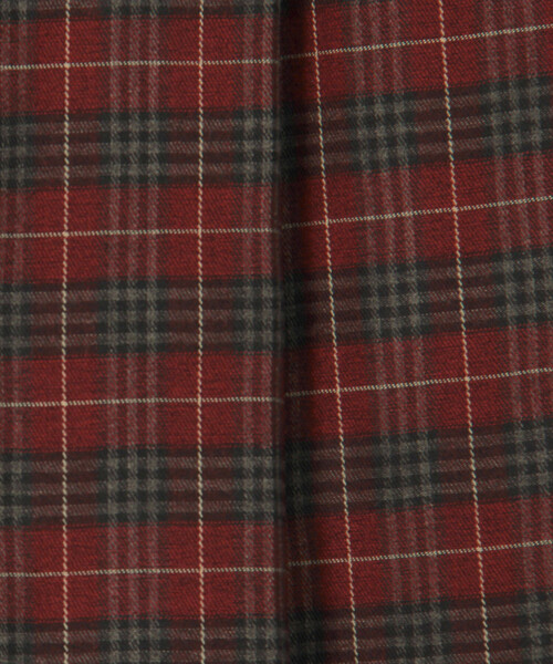 FREAK'S STORE(フリークスストア)の「チェック プリーツスカート(スカート・レディース・グリーン/ブラック/レッド/ワインレッド・フリ-)」の10枚目の写真