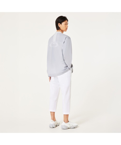OAKLEY(オークリー)の「オークリー OAKLEY PULLOVER LT JACKET/ジャケット/ゴルフ/軽量/撥水/防風/OAKLEY(その他トップス・メンズ・ライトグレー・S/L/M)」の4枚目の写真